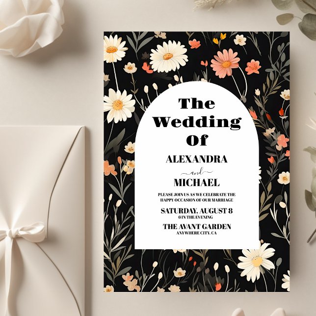 Boho Wildflower Wedding Elegante Orçamento (Criador carregado)