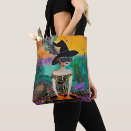 Boho Witch Tote Bag