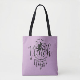 Boho Witch Vibes Bolsa - Pequena Bruxa em Todos nó