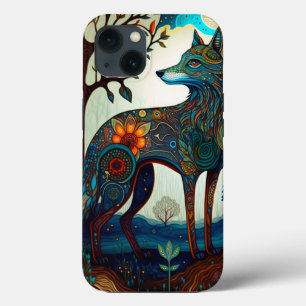 Boho Wolf Surreal Wildlife Case-Mate iPhone Ca