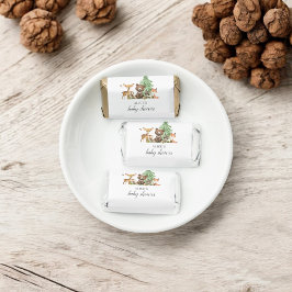 Boho Woodland Animal Rustic Chá de fraldas Hershey