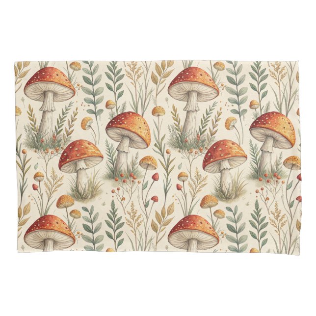 Boho Woodland Mushroom Pattern (Frente)