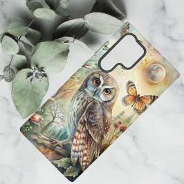 Boho Woodland Owl