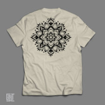 Boho Zen Mandala Intricate Floral Sacred Geometry 