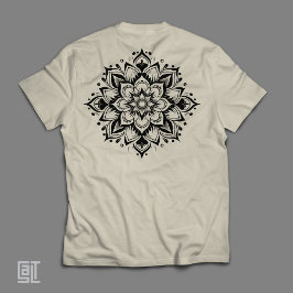Boho Zen Mandala Intricate Floral Sacred Geometry 