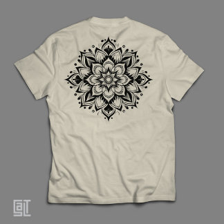 Boho Zen Mandala Intricate Floral Sacred Geometry 