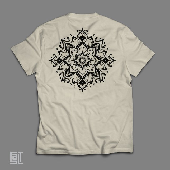 Boho Zen Mandala Intrincada Floral Geometria Sagra (Criador carregado)