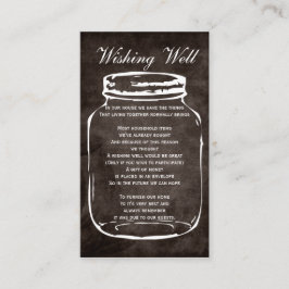 boião rústico castanho que desejava cartões