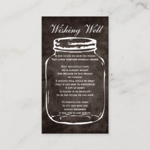 boião rústico castanho que desejava cartões