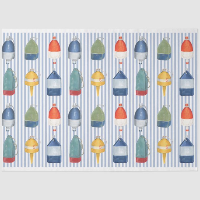 Boias de lagosta em papel de dissociação de banda  (Frente )