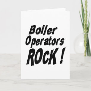 Boiler Operadores Rock! Cartão