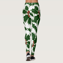 Boinas de Natal e Leggings de Berries