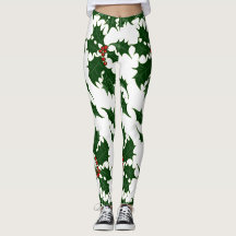 Boinas de Natal e Leggings de Berries