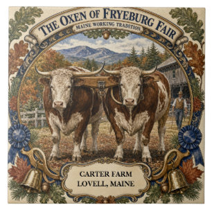 Bois Personalizados de Fryeburg Fair Maine