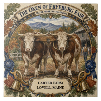 Bois Personalizados de Fryeburg Fair Maine