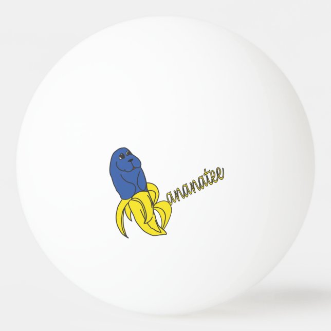 Bola afortunada de Pong do sibilo de Bananatee (Frente)
