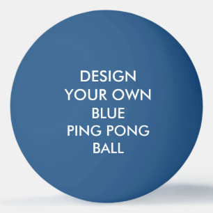 Bola AZUL personalizada costume de Pong do sibilo
