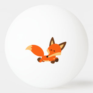Bola bonito de Pong do sibilo do Fox dos desenhos