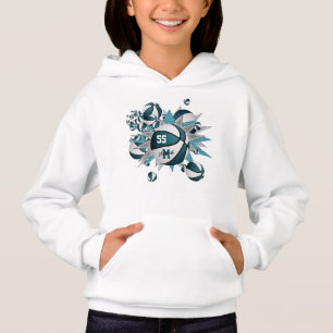 bola de basquete branco de roupa de esporte para r