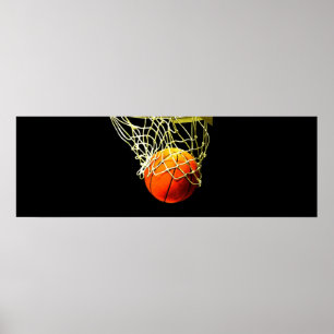 Bola de basquete e Impressão de rede