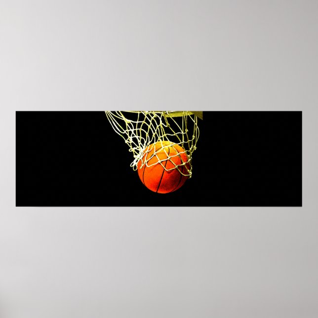 Bola de basquete e Impressão de rede (Frente)