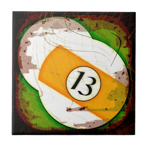 BOLA DE BILHAR NÚMERO 13