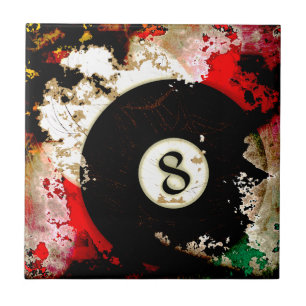 BOLA DE BILHAR NÚMERO 8