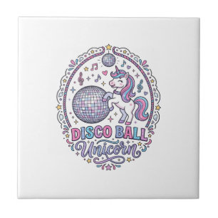 Bola de Discoteca Unicórnio Unicórnio Estampa Dive