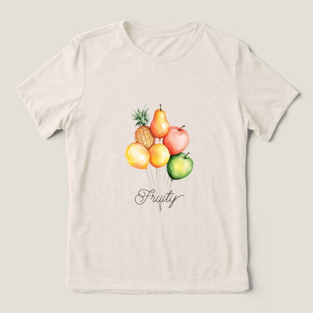 Bola de Frutas de Pera de Abacaxi (Design frontal)