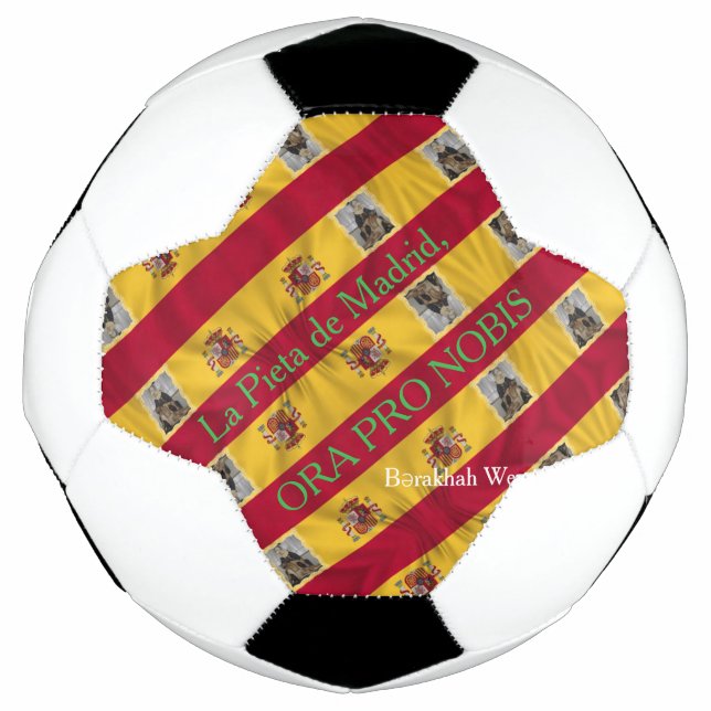 Bola De Futebol A Pieta de Madrid (Frente)