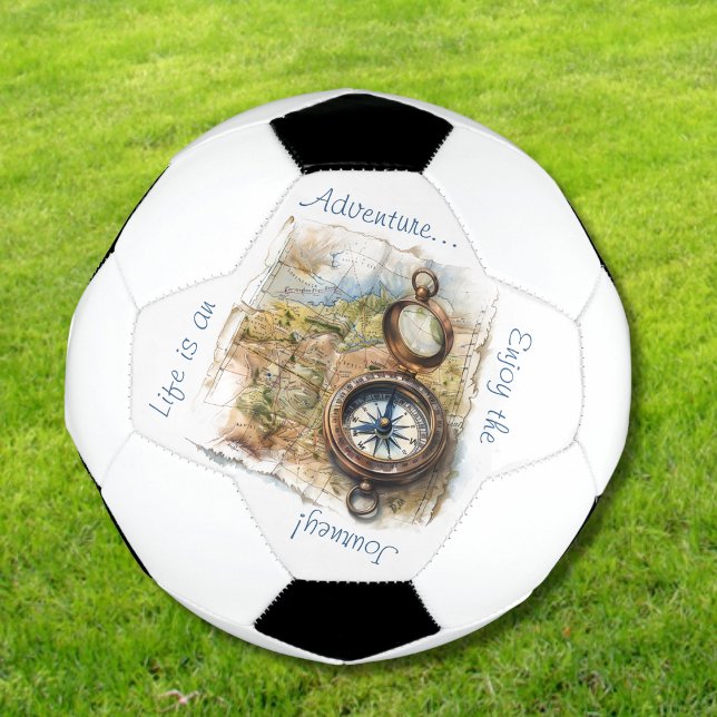 Bola De Futebol A Vida É Uma Aventura (Criador carregado)