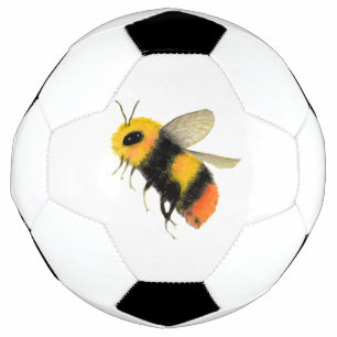 Bola De Futebol Abelha Aquarela