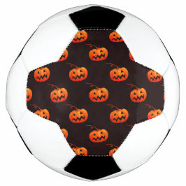 Bola De Futebol Abóboras de Halloween, Abóboras Laranjas Doces ou