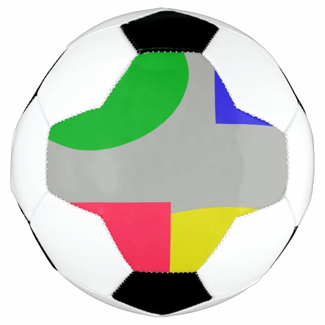 Bola De Futebol Abstrato (Frente)