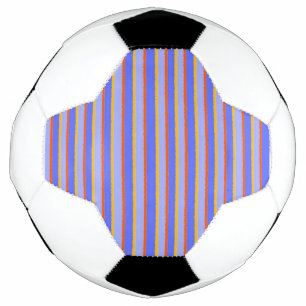 Bola De Futebol abstrato strips da arte moderna