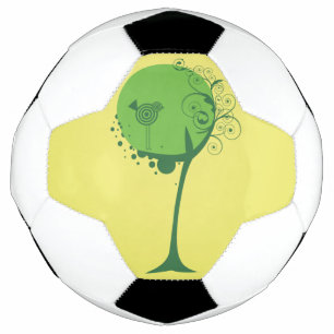 Bola De Futebol Abstrato Tree Soccer Ball