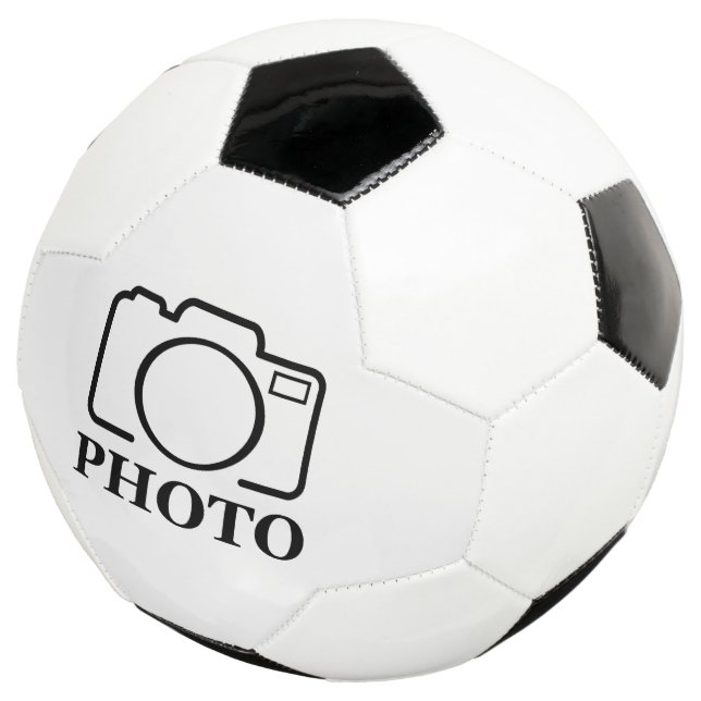 Bola De Futebol Adicionar Elegante Moderno de Casamento de Fotos P (Três quartos)