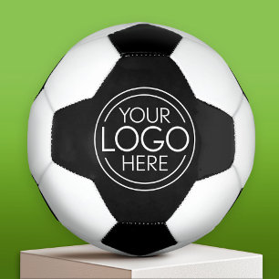 Bola De Futebol Adicione seu logotipo corporativo moderno minimali