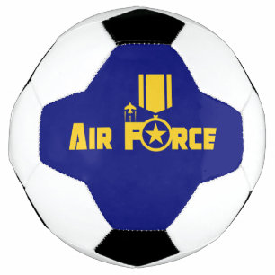 Bola De Futebol Aeronave aérea aérea militar estelar aérea azul Do