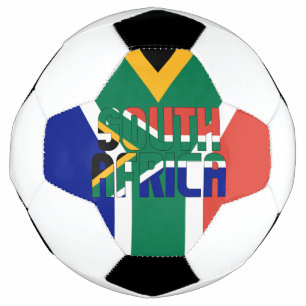 Bola De Futebol África do Sul Sinalizador Vermelho Negro Azul Pat
