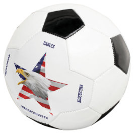 Bola De Futebol Águia Cálida Brava, A Bandeira Americana, Estrela
