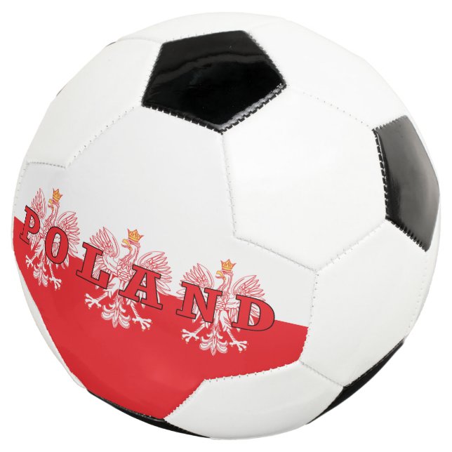 Bola De Futebol Águia Vermelha Polônia (Três quartos)