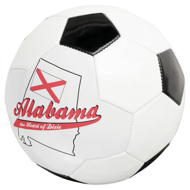 Bola De Futebol Alabama Heart of Dixie (Três quartos)