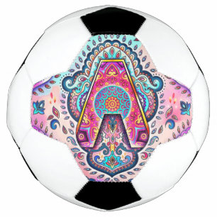 Bola De Futebol Alfabeto A mandala