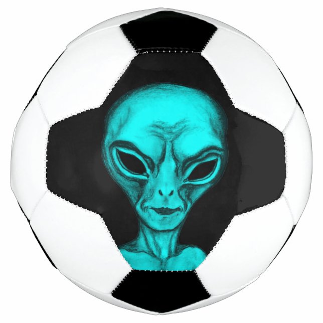 Bola De Futebol Alienígena, quero acreditar (Frente)