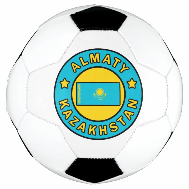 Bola De Futebol Almaty Cazaquistão (Frente)