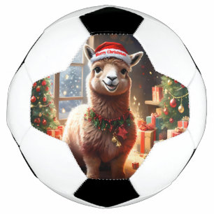Bola De Futebol "Alpaca Presenteia: Um Conto de Natal"