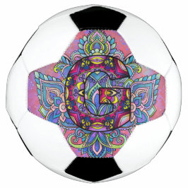 Bola De Futebol Alphabet G mandala