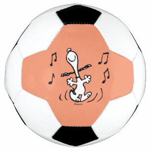 Bola De Futebol Amendoins   Snoopy Dancing