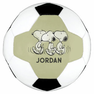 Bola De Futebol Amendoins   Snoopy Walking Alto